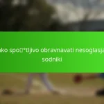 Kako spoštljivo obravnavati nesoglasja s sodniki