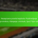 Nezapisana pravila bejzbola: Pozdravljanje nasprotnikov, Klanjanje s klobuki, Spoštljivi vzkliki